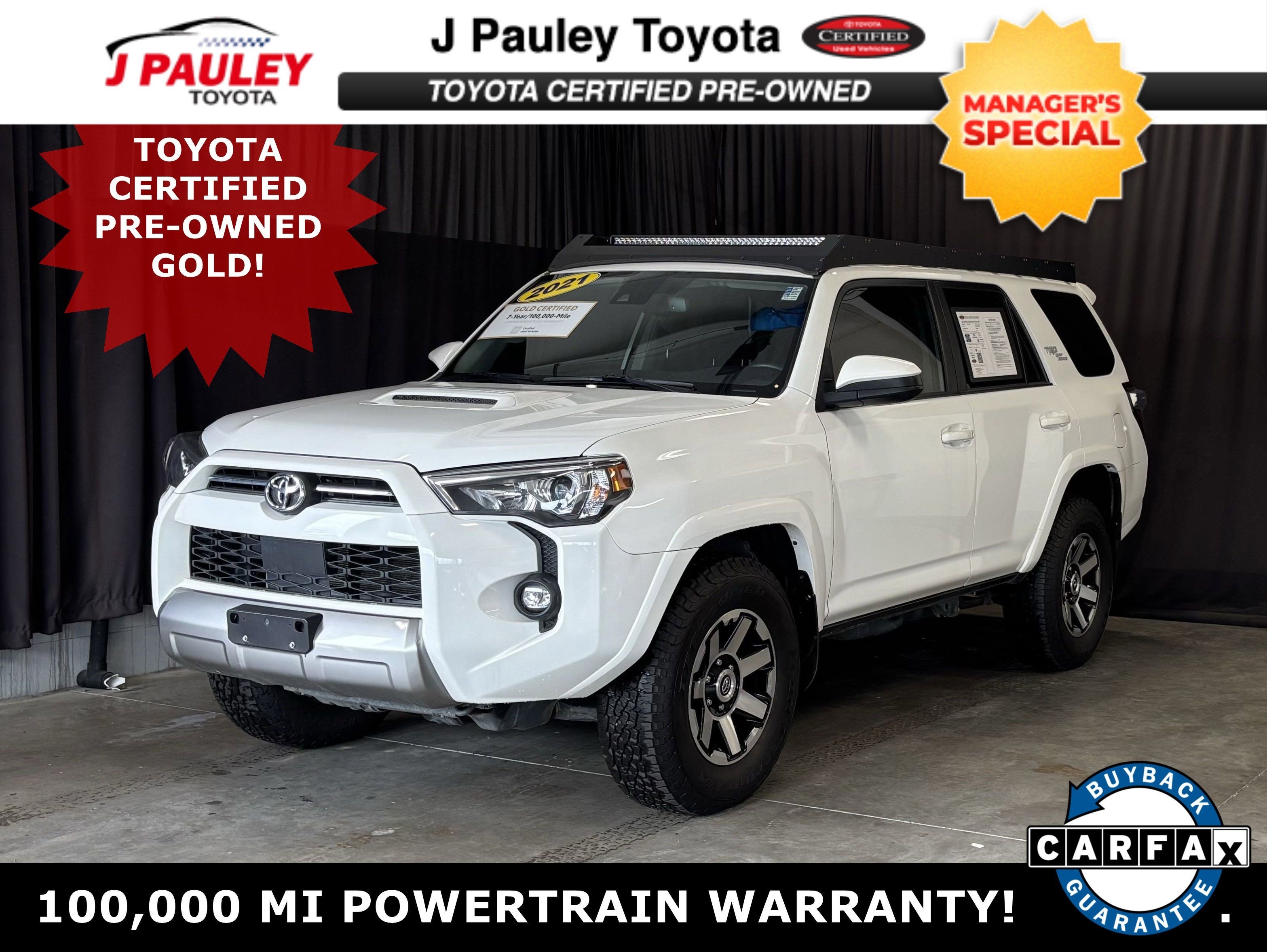 2021 Toyota 4Runner TRD Off Road | J. Pauley Toyota Specials Fort Smith, AR