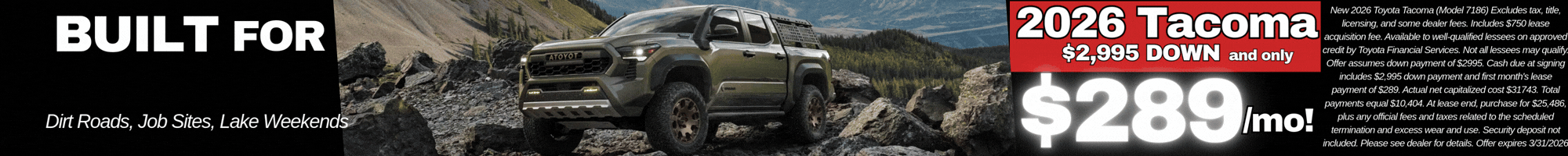 2026 Toyota Tacoma