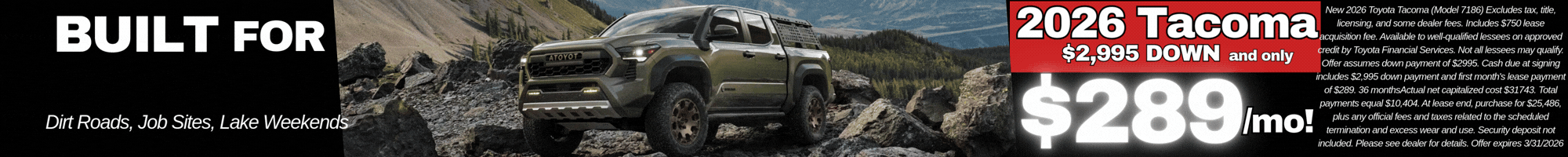 2026 Toyota Tacoma