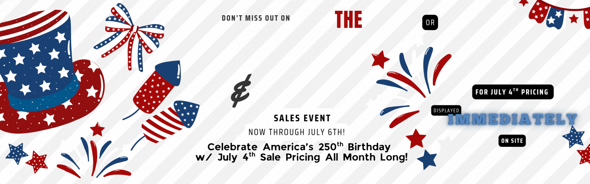 july 4th sale